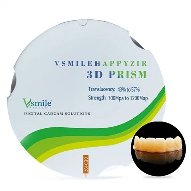Cakera Zirkonia Prisma 3D Vsmile